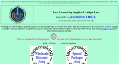 Desktop Screenshot of lacemaking.com